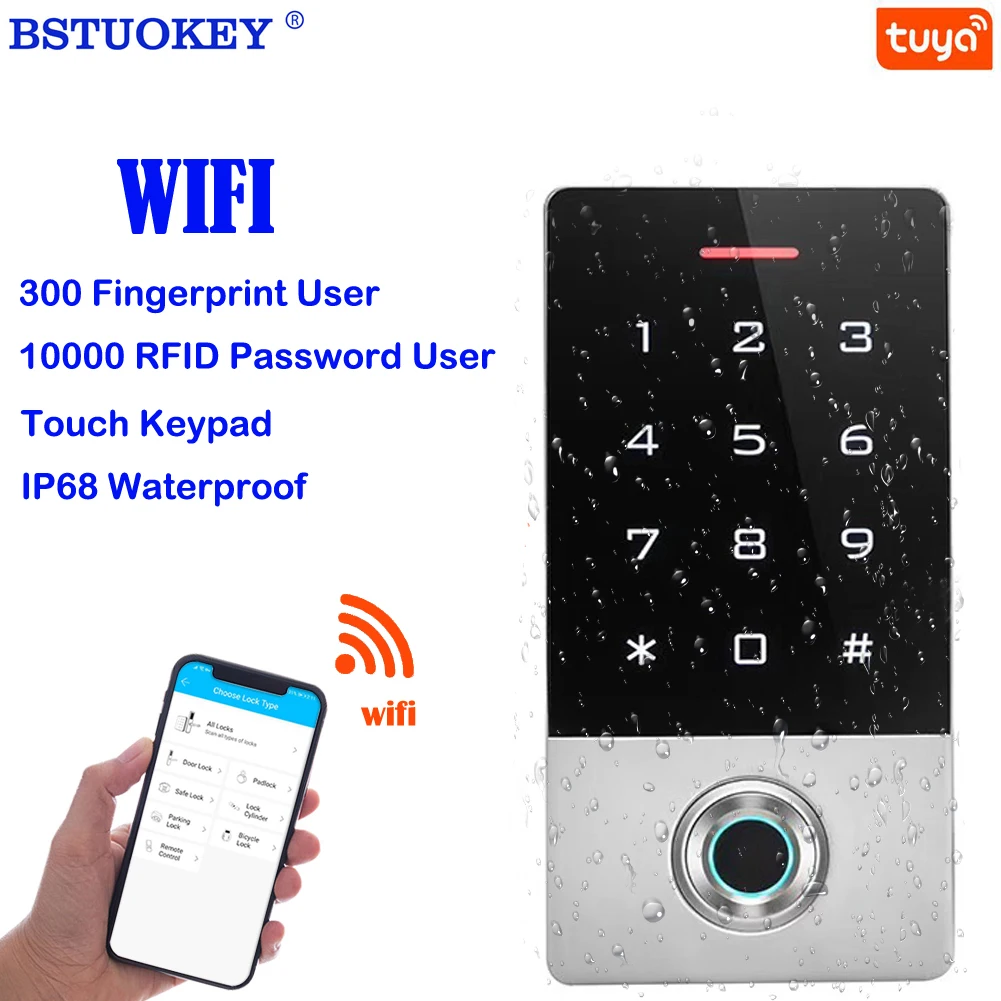 wifi-tuya-app-smart-door-lock-backlight-metal-touch-keypad-fingerprint-125khz-rfid-card-access-control-system-10000-user