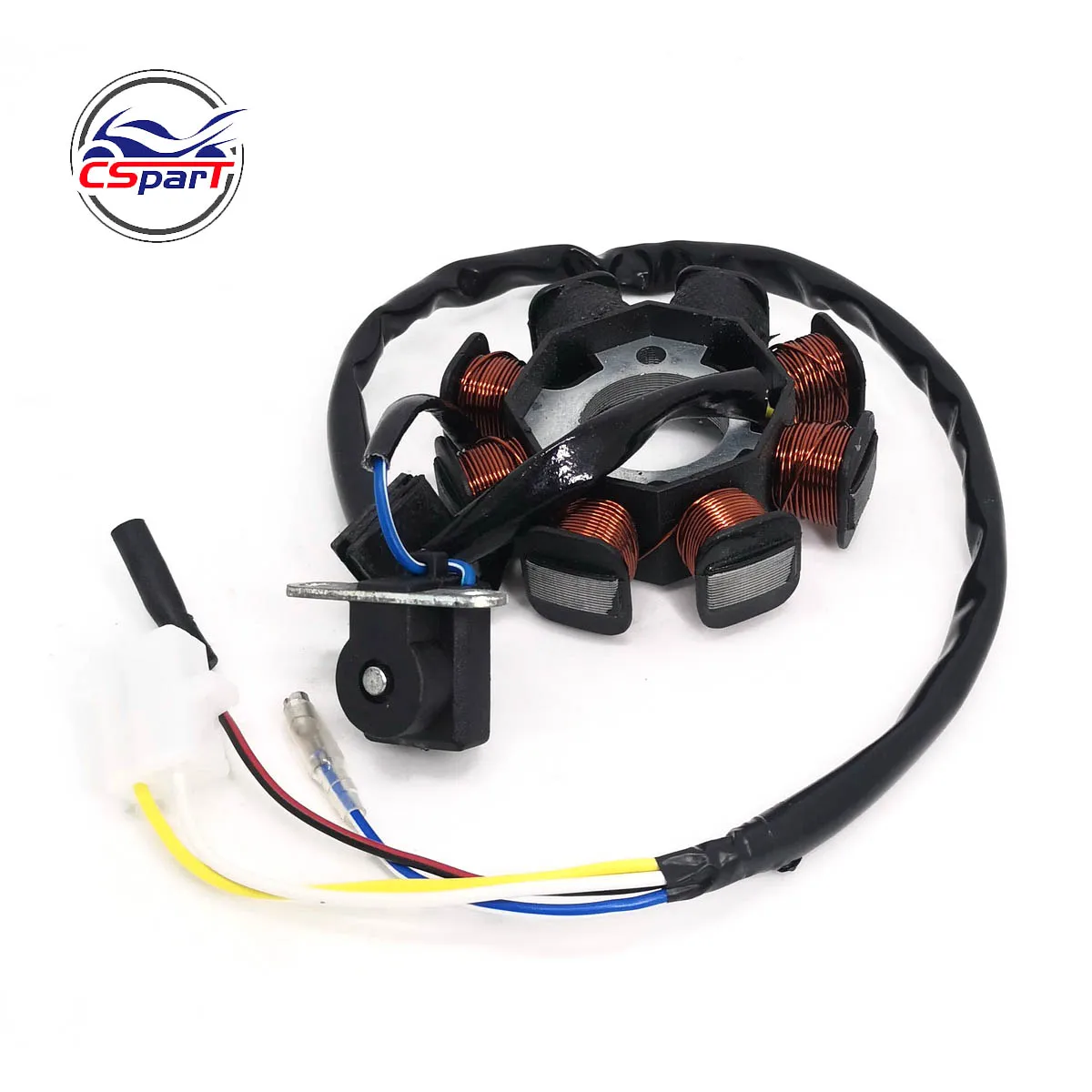 8 Катушек статора Магнето для GY6 49cc 50cc мопед скутер Sunl Roketa Vespa Jonway Znen Jmstar|coil magneto
