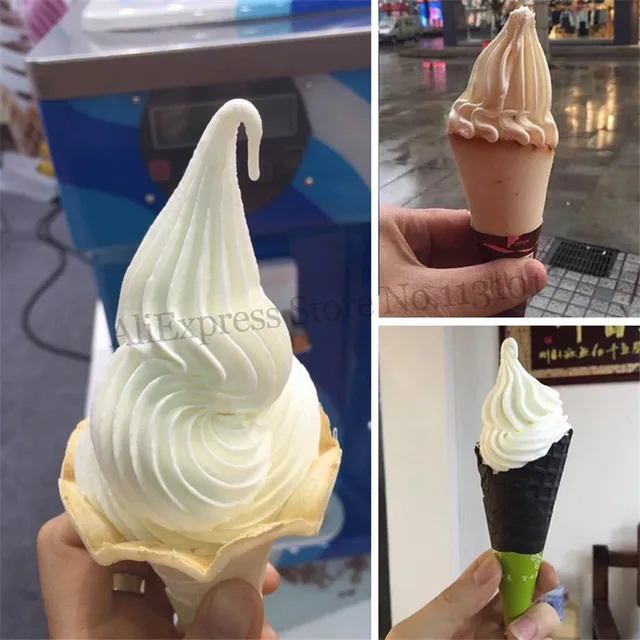 Ice Cream Maker Accessories Fancy Nozzle Modeling Lids Spare Parts Soft  Serve Ice Cream Machine Shape Caps Fittings Replacement 29mm Inner Diameter  (5