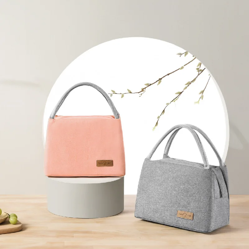 Borsa termica per il pranzo, borsa termica portatile isolata, contenitore per alimenti freddi, scuola, picnic, per uomini, donne, bambini, viaggio, lunchbox_voghion.com
