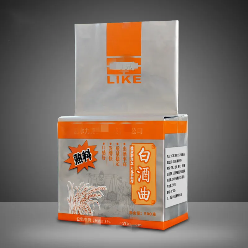 Спиртовые дрожжи активные сухие дрожжи спиртовая ферментация для клинкера специальное белое вино ПИВОВАРЕНИЕ Koji Saccharomyces Cerevisiae 500 г