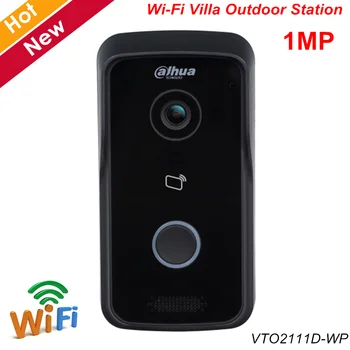 

Dahua Video Intercom VTO2111D-WP 1MP Wi-Fi Villa Outdoor Station Support Night vision and Voice indication APP Remote Doorbell