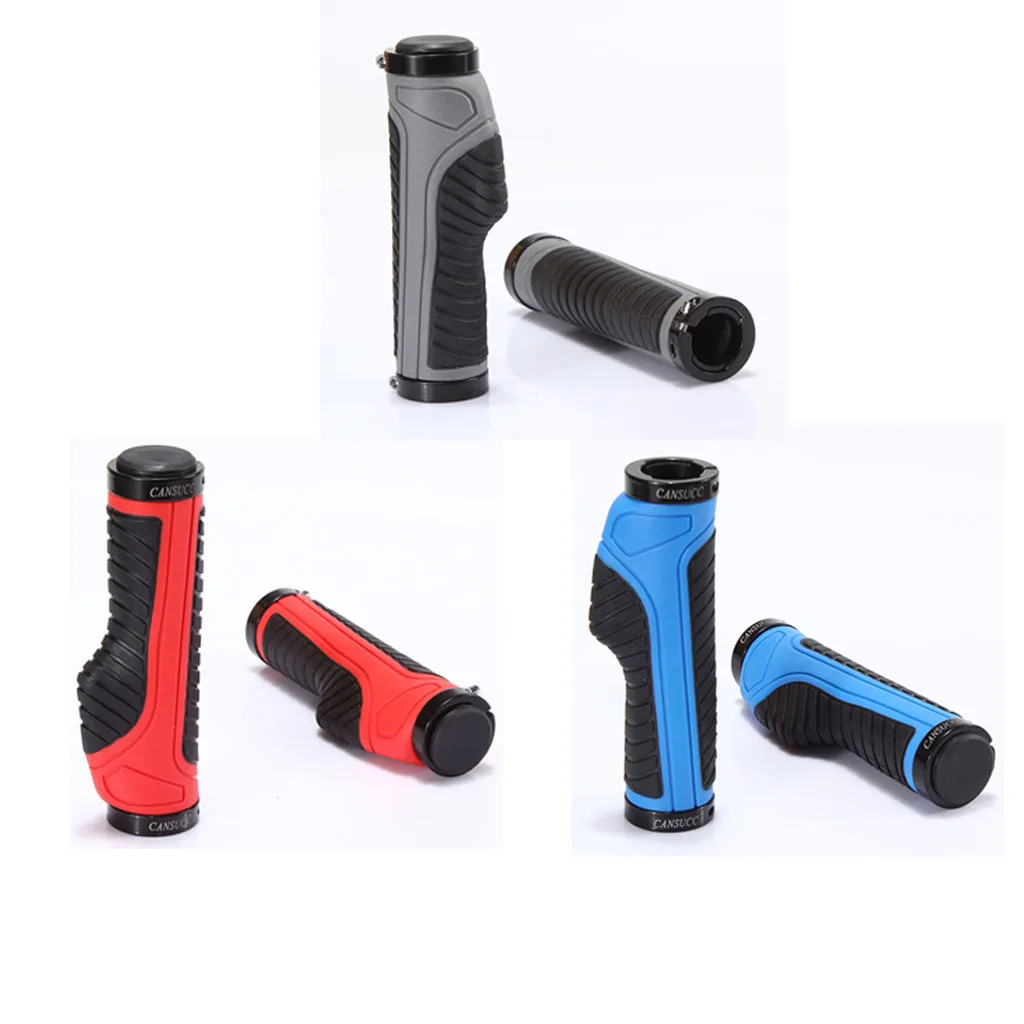 Ergonomic Rubber Road Mountain Bike Bicycle Handlebar Grips Cycling
