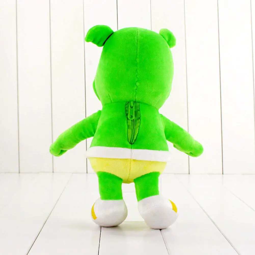 30 см плюшевая кукла Gummy Bear зеленый милый мультяшный мягкий игрушечный плюш для