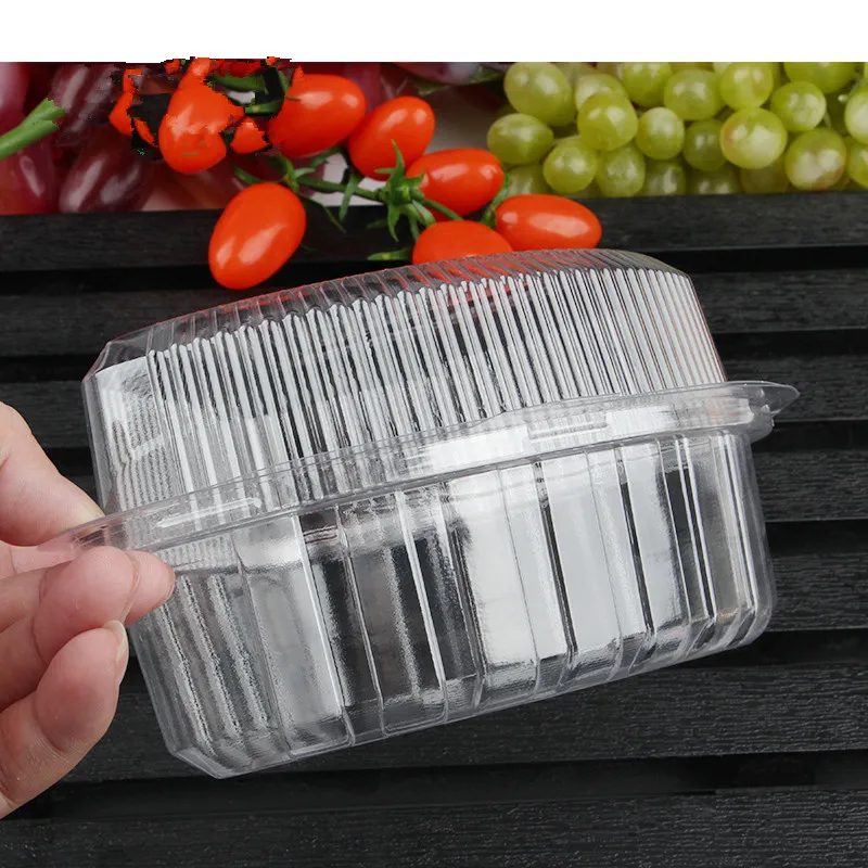 50 шт. прозрачный салат для торта хлеба еды на вынос посылка овощей салатов