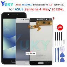 Écran tactile Lcd pour Asus Zenfone 4 Max ZC520KL, 5.5 pouces, pièces de rechange pour montage=