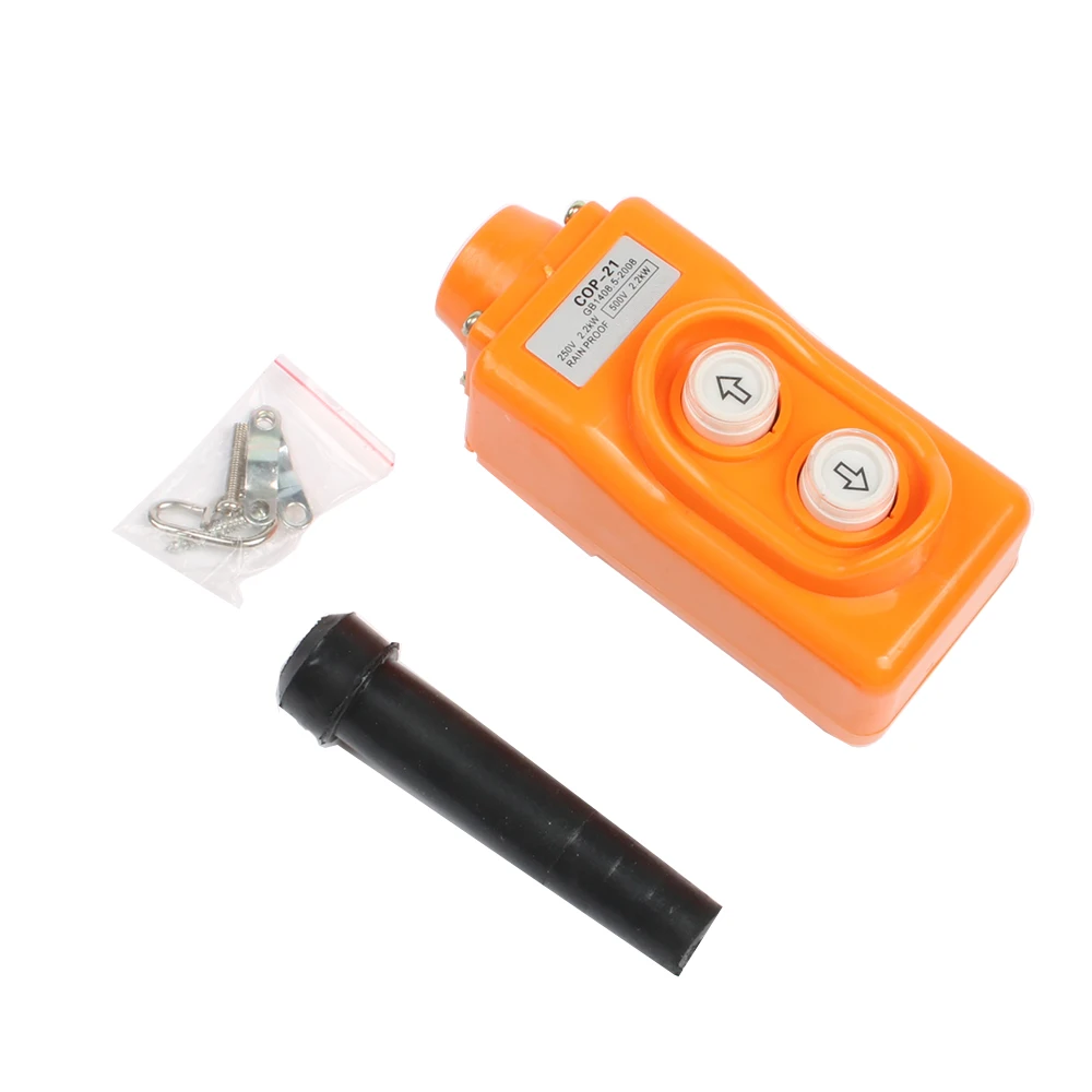 New Waterproof Up-down Pushbutton Crane Hoist Switch COP21