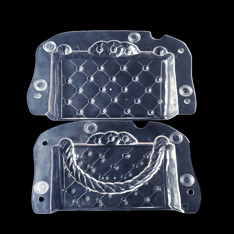 3D Сумочка шоколадная форма пластиковая домашняя выпечка Торт Печенье DIY