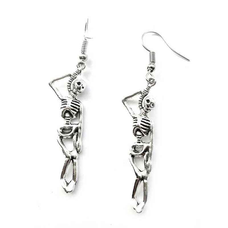 Women Earrings Fashion Skull UFO Zombie Grim Reaper Octopus Bear Drop Simple Cool Cute Jewelry Handmade Girls Gift dangle earrings,drop earrings,animal earrings