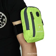 Повседневная спортивная сумка для средних школьников, модная мужская сумка для мобильного телефона с большой вместительностью