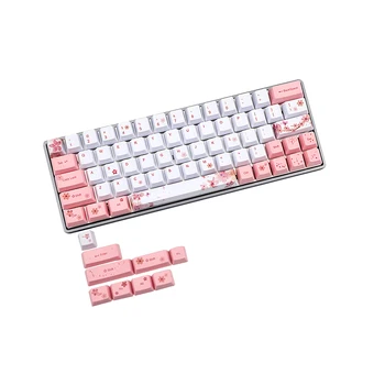 

Dye Subbed PBT Keycap 72 keys oem Profile Keycaps For GH60 RK61Annie GK61 GK64 dz60 DIY keyboard