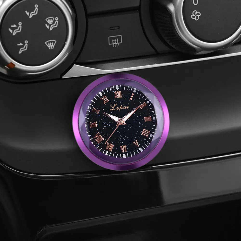 Vehemo BZ845 для автомобиля авто на часы украшение автомобиля цифровые часы стикер орнамент Электронный метр