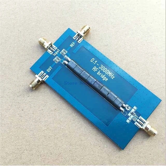

A14-- RF SWR Bridge 0.1-3000 MHZ Return Loss Bridge Reflection Bridge Antenna Analyzer VHF VSWR Return Loss
