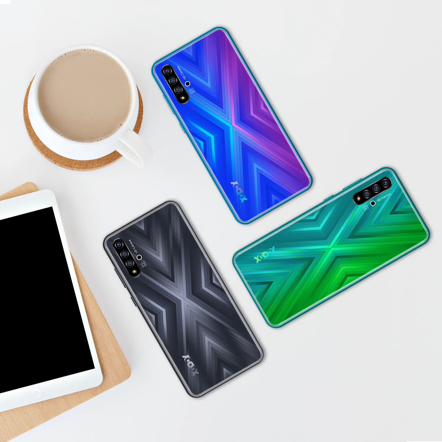 XGODY Smartphone Android 9.0 Waterdrop Dual SIM