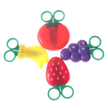 

1pcs Kawaii Cute Scissors Children's Fruit Shape Student Office Supplies Safe without Hurting Hands