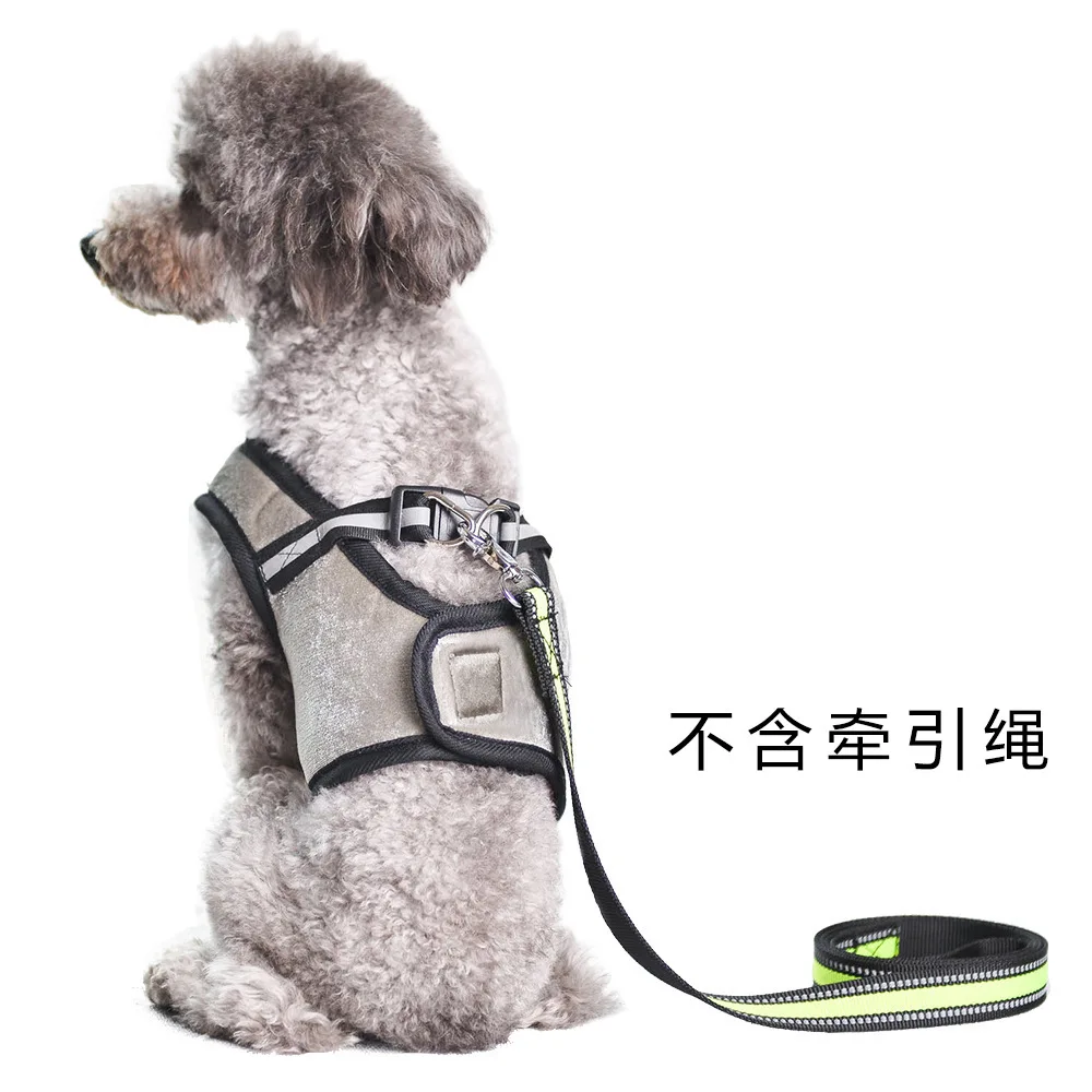 

Pet Supplies Dog Hand Holding Rope Chest And Back New Style Pet Vest Style Chest And Back