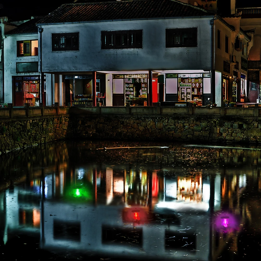 Уличная плавающая Праздничная декоративная лампа для бассейна светодиодный