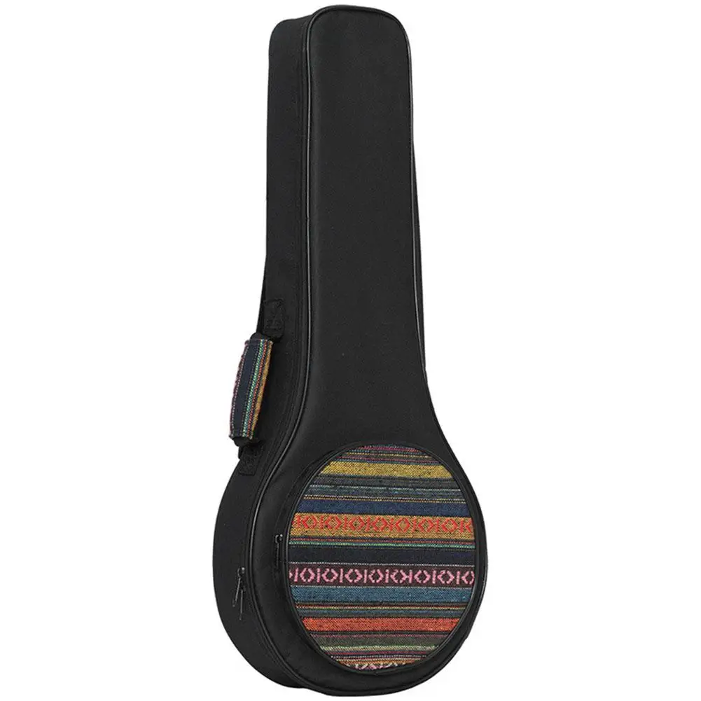 Мандолин Gig Bag Акустическая гитара бас чехол водонепроницаемый рюкзак аксессуары для музыкальных инструментов для путешествий 73 см* 30 см* 10 см - Цвет: Black