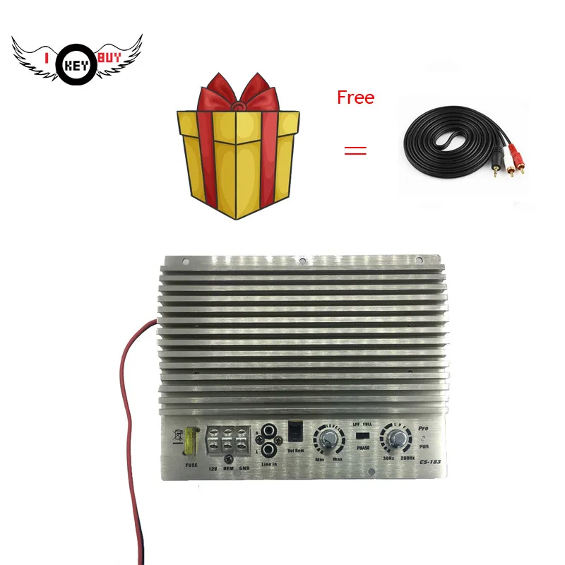Автомобильный усилитель I Key Buy HiFi End Super Power 1000 Вт 12 В автомобильный 8 15 дюймов бас
