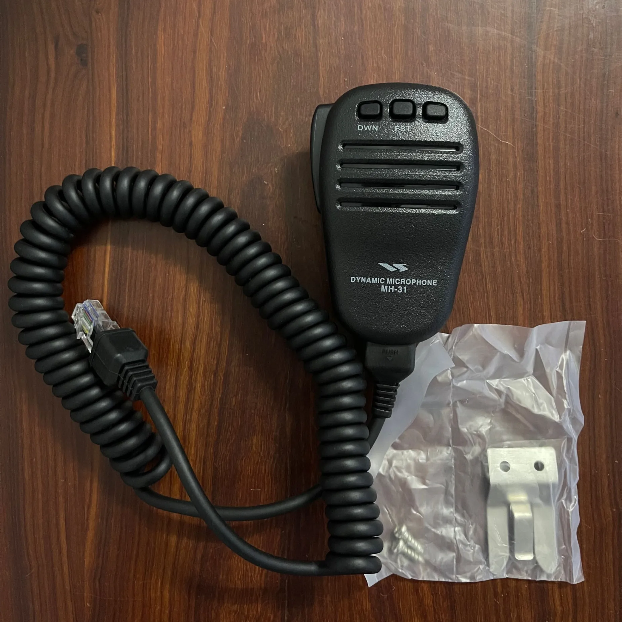 Microfono Mh-31A8J Per Yaesu Ft-817Nd Ft-857D Ft-897D Ft-450D Ft-900/At Ft-818 Ft-891Etc Mh-31