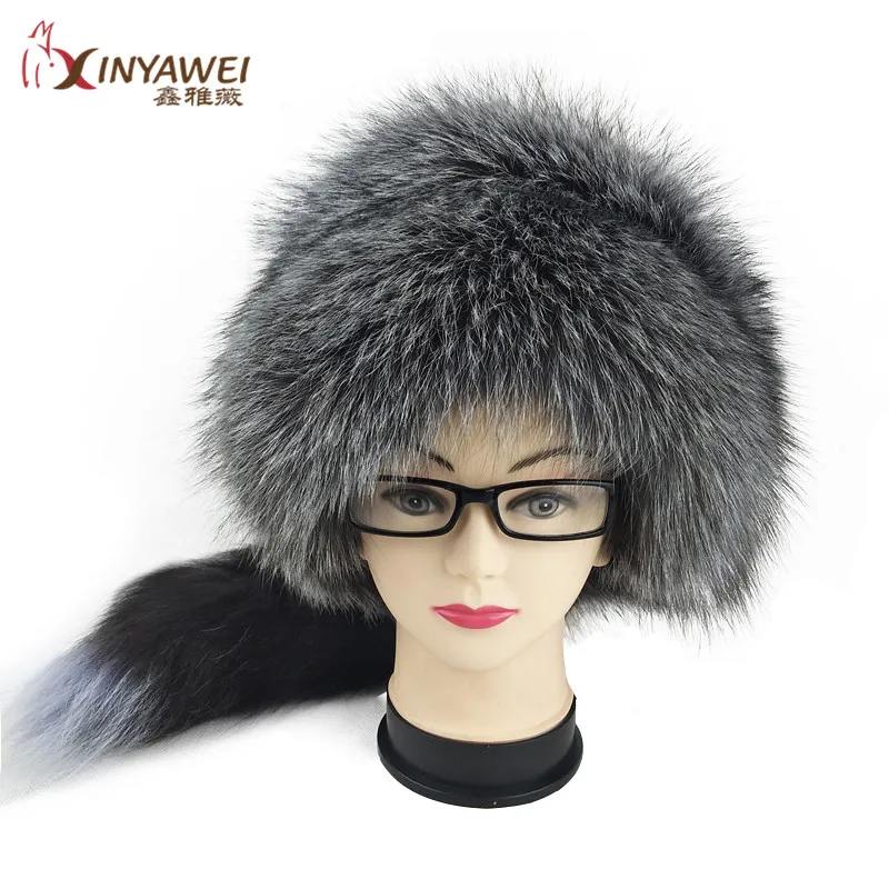 Лидер продаж 2019 специальная цена зимняя женская шапка из натурального Лисьего