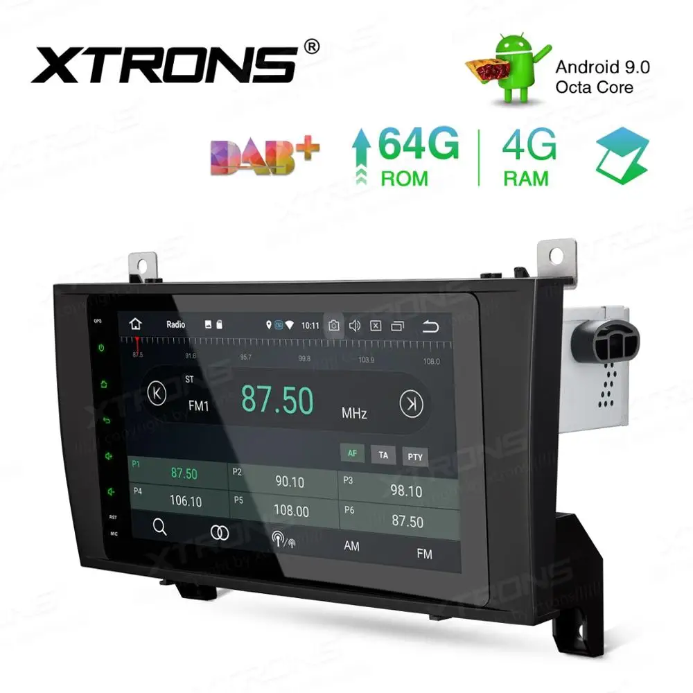 Flash Deal 8" Android 9.0 OS Car Navigation GPS Radio for Mercedes-Benz SLK-Class R171 2004-2011 (SLK200 SLK280 SLK300 SLK350 SLK55 AMG) 1