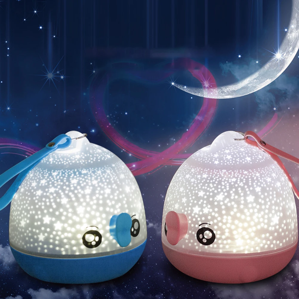 

LED Creative Colorful Night Light Kiss Fish Shaped Projection Atmosphere Lamp Bedroom Home Decoration