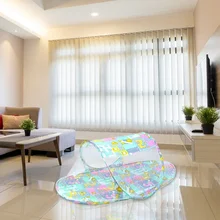 Мультяшная складная кроватка палатка кровать москитная сетка многофункциональная детская кроватка рыболвная сеть