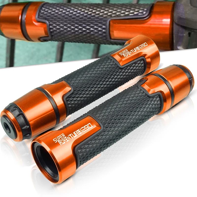 

FOR KTM 1290 SUPER ADVENTURE S 1290 2015 2016 2017 2018 7/8 CNC Motorcycle handlebar grip ends handles Motorbike handlebar grips