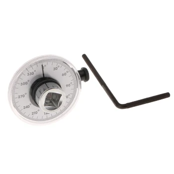 

Professional Adjustable 1/2" Drive Torque Angle Gauge Car Garage Tool Wrench