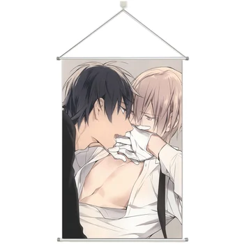 

Anime Yaoi 10 Count Rihito Takarai Ten Count Personalize Customer Made Alloy Fabric Wall Poster Scroll 60x90cm 24x36inches