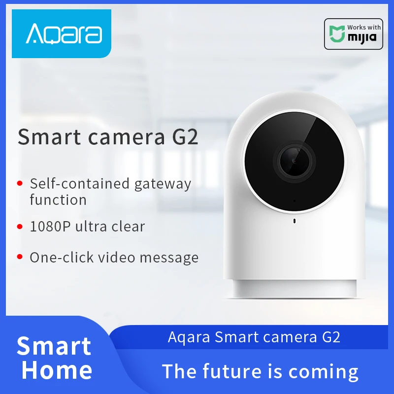Умная камера Aqara G2 Gateways Edition для Xiaomi Smart Home Zigbee Wi-Fi беспроводная связь разрешение 100%