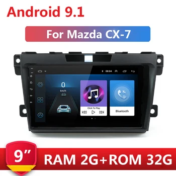 

9'' 2 din Android 9.1 Car Radio Multimedia Stereo Audio Video Player 2din Navigation GPS wifi for Mazda CX-7 CX7 CX 7 2008-2015
