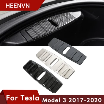 

Heenvn Model3 Car Front Engine Trunk Box Luggage Bumper Panel for Tesla Model 3 Accessories 2020 Custom Fit Front box protection