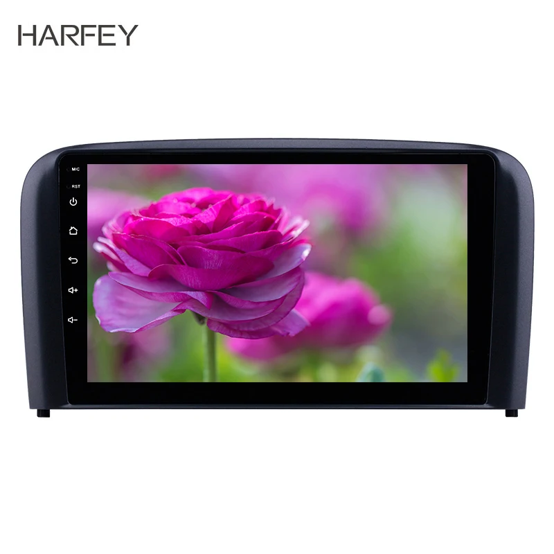 Harfey Car Android8.1 GPS 2Din 9&quot HD for Volvo S80 2004 2005 2006 Autoradio Unit Navi USB AUX support Carplay DVR OBD Digital TV |