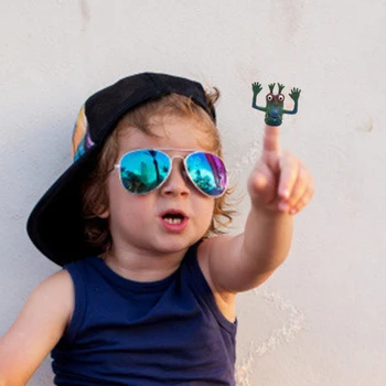 

5pcs TPR Cute Monster Finger Puppets Expression Toy for Kids Parents Storytelling Props Cartoon Animal Doll Kids Toys