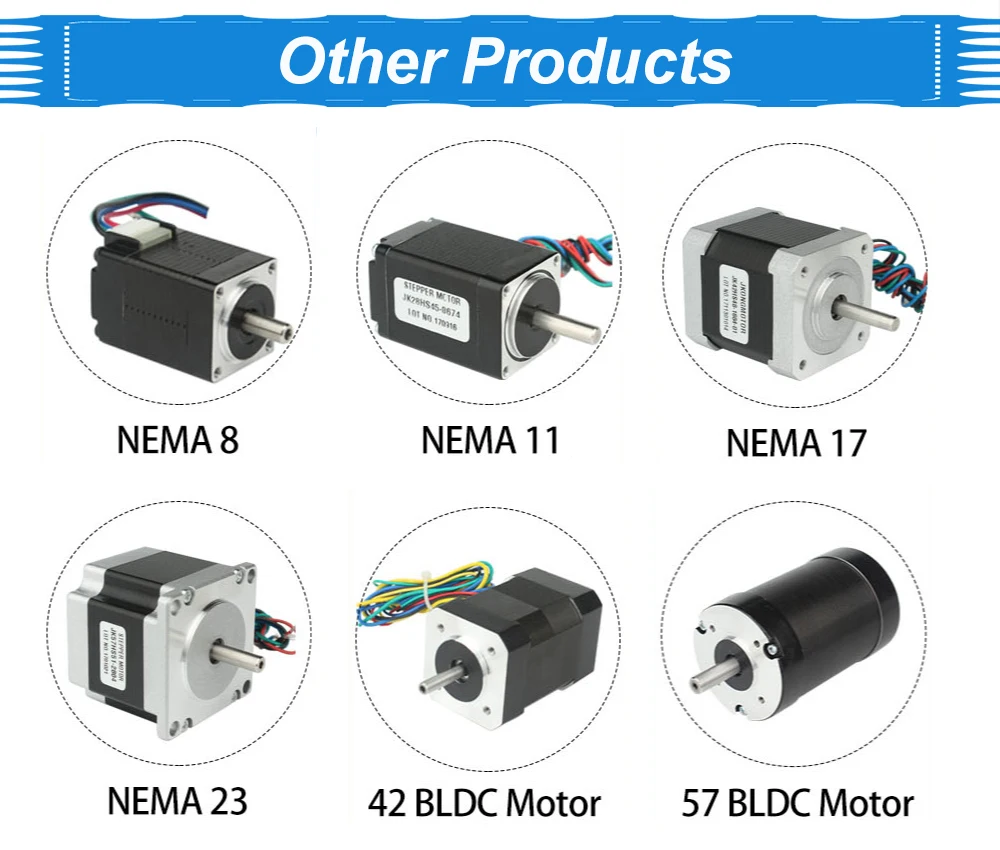 2 do eixo de jkongmotor nema11 28x28x51mm