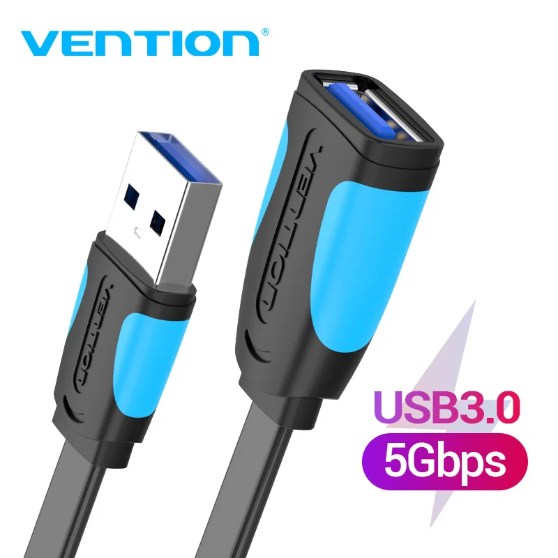 Vention usb cabo de extensão usb 3.0 cabo para smart tv ps4 ssd usb3.0 2.0 para extender cabo de dados mini usb 3.0 cabo de extensão|Cabos de dados| - AliExpress