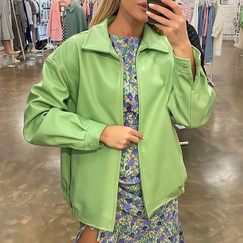 Рисунок 3 - Женская куртка из искусственной кожи