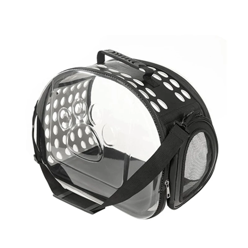 Pet Carrier For Dogs Cat Folding Cage Collapsible Crate Handbag Plastic Carrying Bags Pets Supplies Carrier Bags for Dog Cats