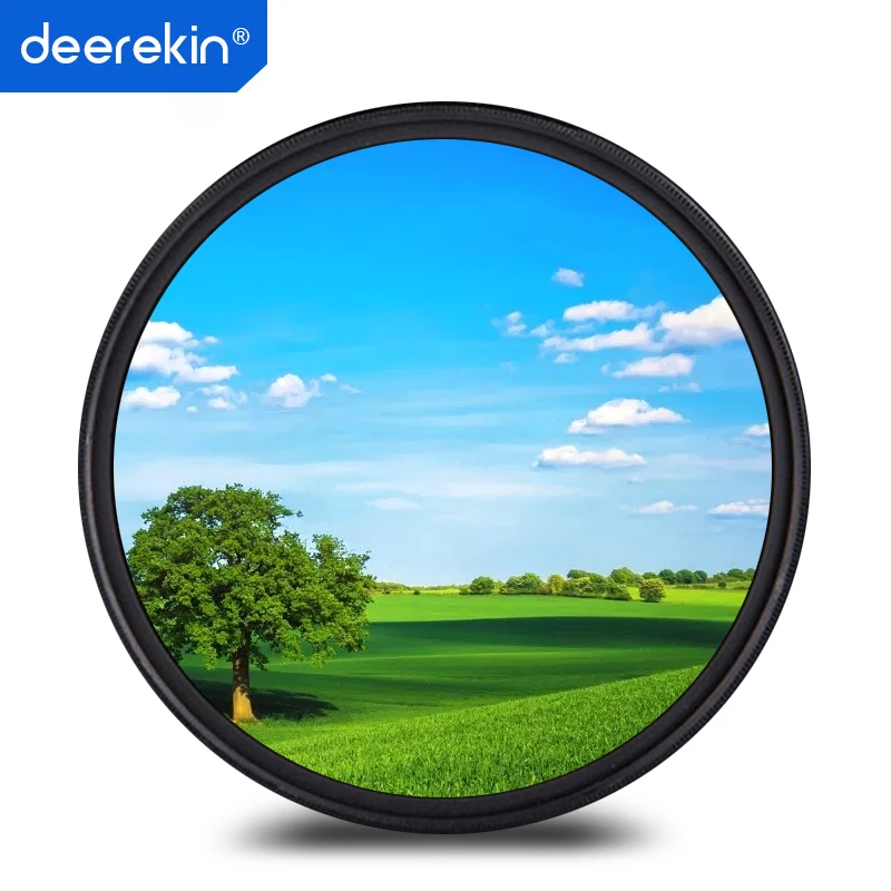 【Mary DAI Store】Deerekin 52mm Circular Polarizer Polarizing CPL Filter for Nikon D3300 D3100 D3200 D5200 D5100 18-55mm VR II. 