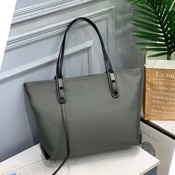 

Genuine Leather Large Capacity Women Shoulder Bag Waterproof High Quality Handbag Casual Purse Bags