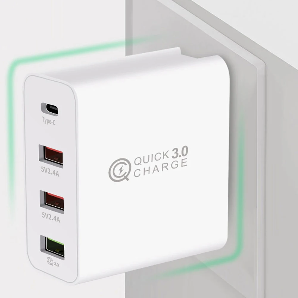 Быстрая зарядка Quick Charge QC3.0 type C USB зарядное устройство адаптер для iPhone 11 pro Xiaomi huawei samsung S10 зарядное устройство для мобильных планшетов