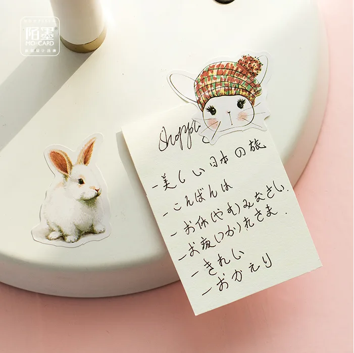 45 шт. Пасхальный кролик наклейки упаковка Kawaii планировщик для скрапбукинга