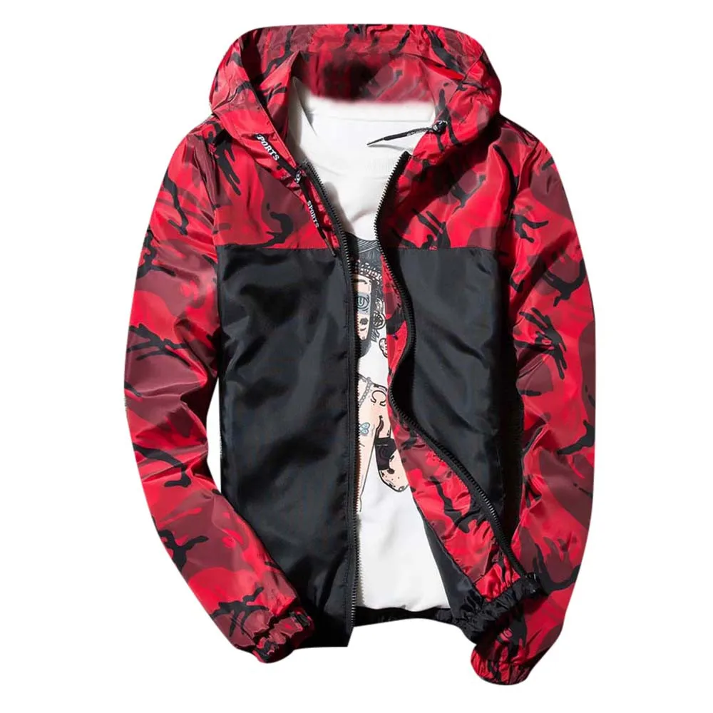 RD SAGACE Heated Jacket Men's Winter Hoodie Soft Shell Printed Waterproof Windproof Outdoor Coat I401009 - Цвет: RD