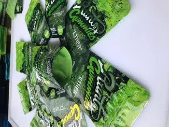 

Runtz Gummies Green Bag Mylar Bags Local Medicated Edibles Smell Proof Bags ZGJdG