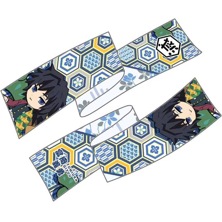 Demon Slayer: Kimetsu no Yaiba зимний теплый шарф для косплея Kamado Tanjirou Nezuko - Цвет: E