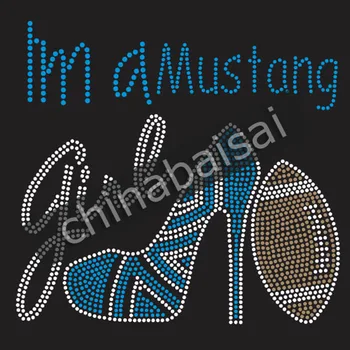

I'm a mustang girl Rhinestone Transfer Motif Designs