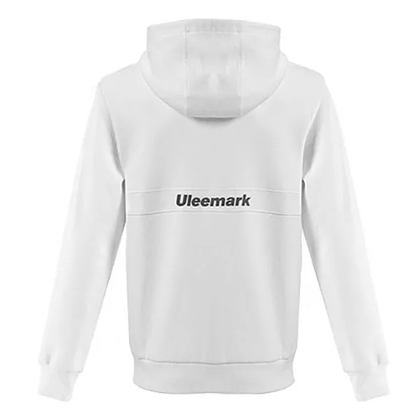 Модный Xiaomi Uleemark модный светоотражающий принт Мужской Повседневный свитер с капюшоном для весны, осени, зимы - Цвет: White XL