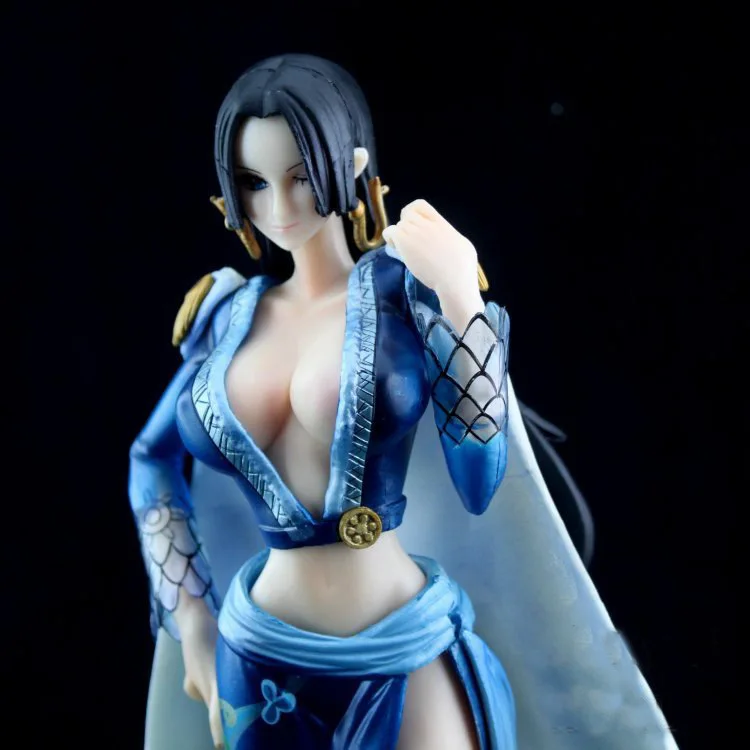 

Yaya Anime Pirate King Pop Red Female Emperor Blue Female Emperor Ji bo ya/Hancock Garage Kit